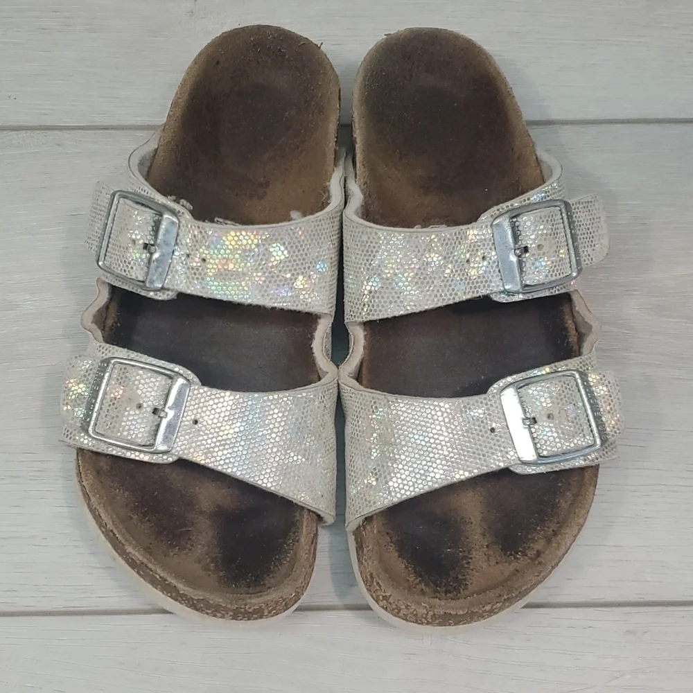 Birkenstock Kids Arizona Loafer Slip on Shoes sz  32/1-1.5